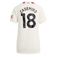 Camisa de time de futebol Manchester United Casemiro #18 Replicas 3º Equipamento Feminina 2023-24 Manga Curta